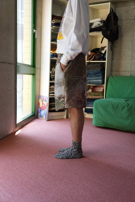 remake jaquard big shorts