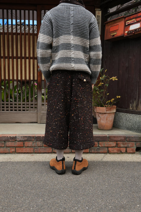 HAPPYEND HOKKORI tweed pants CHOCO