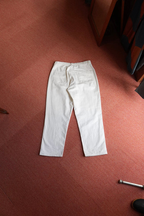 90s POLO SPORTSMAN white denim