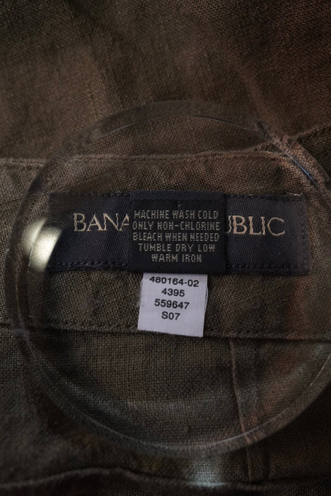 00s BANANA REPUBLIC linen cargo pants