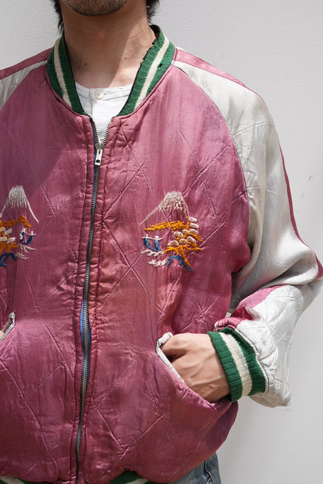 50s satin souvenir jacket