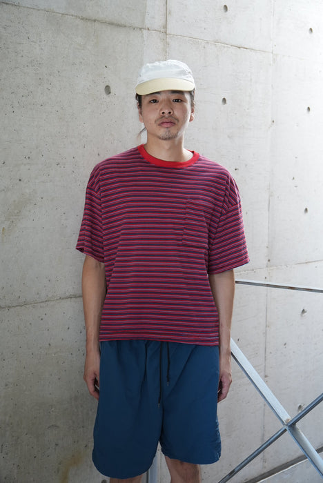 8.90s FADED GLORY border pocket tee