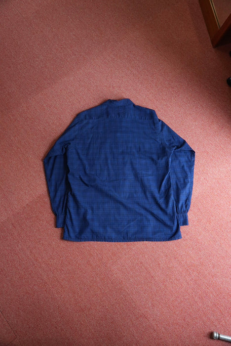 60s Hathanay cotton check shirt