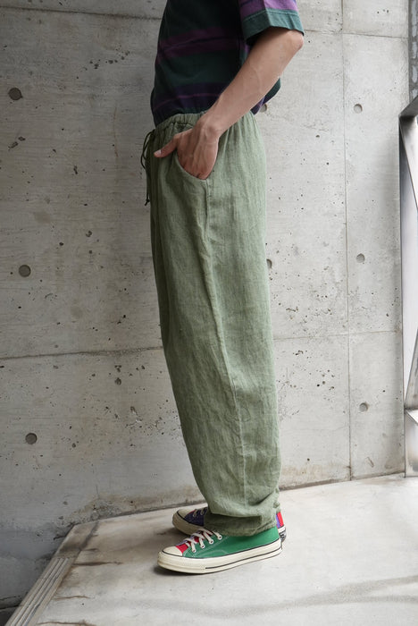 90s FLAX easy linen pants