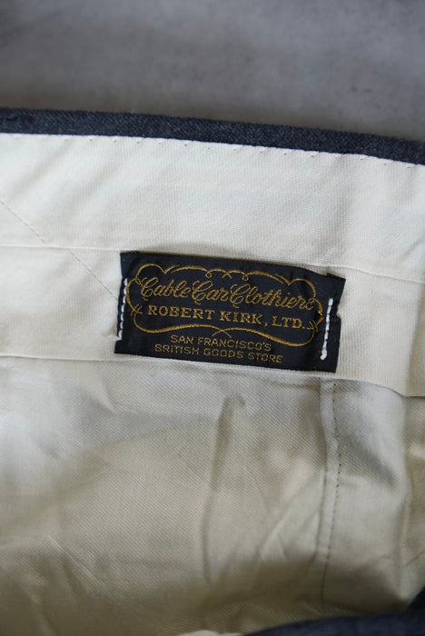 70s ROBERT KIRK wool slacks