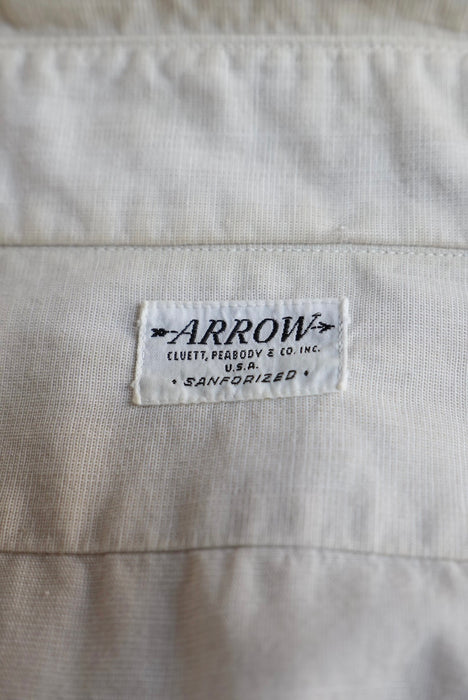 40s ARROW cotton dress shirt