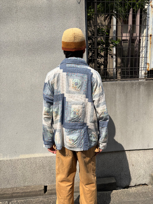 Remake patchwork batik jacket