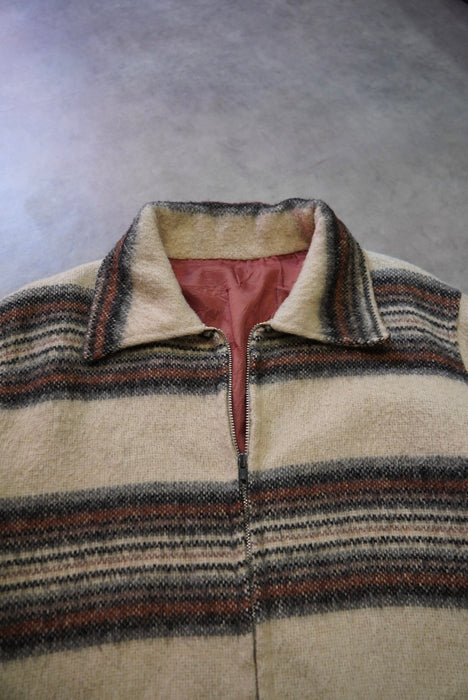 60s shaggy wool jacket