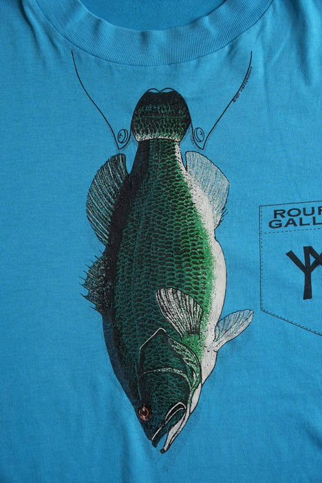 90s bass necktie tee