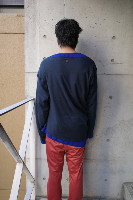 NAM Banana Ensemble Tee Navy/Blue size1