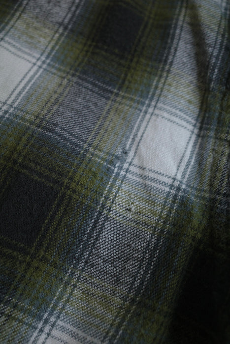 60s Sears printed flannel shirt
