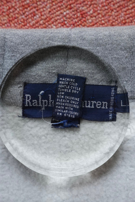 90s Ralph Lauren sweat polo shirt