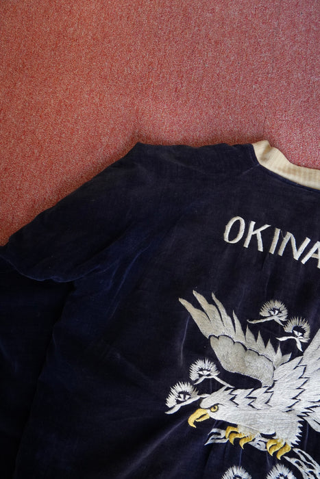 50s velours souvenir jacket