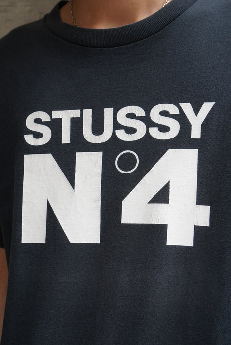 90s STUSSY  N °4  tee