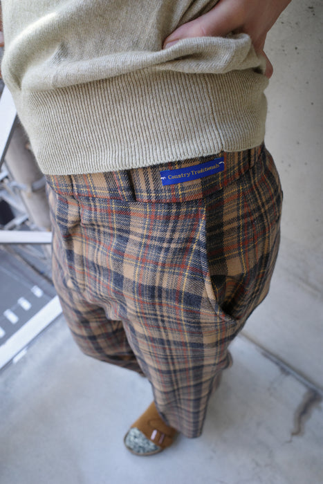 70s PENDELETON check wool slacks