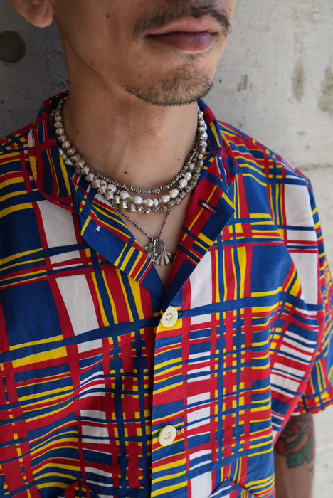 6.70s Brentwood Sportswear check roundcollar shirts