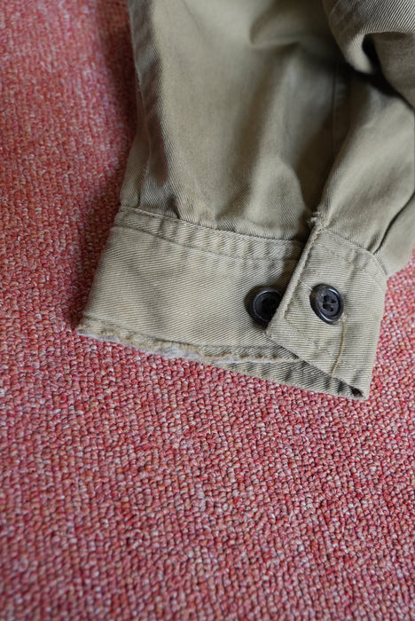 80s STUSSY cotton sports jacket