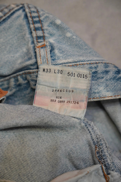 90s Levi's damage 501