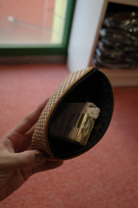 tiny straw bag