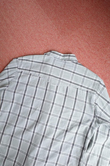 60s Fleatline cotton check western shirt