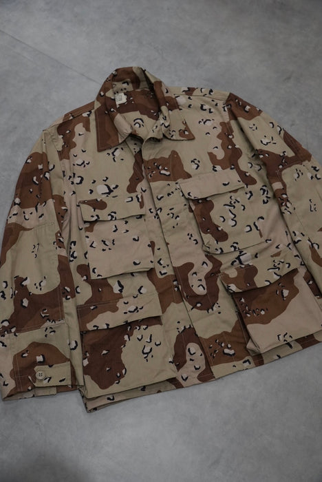 81s U.S ARMY Chocolate Chip Duck BDU jacket