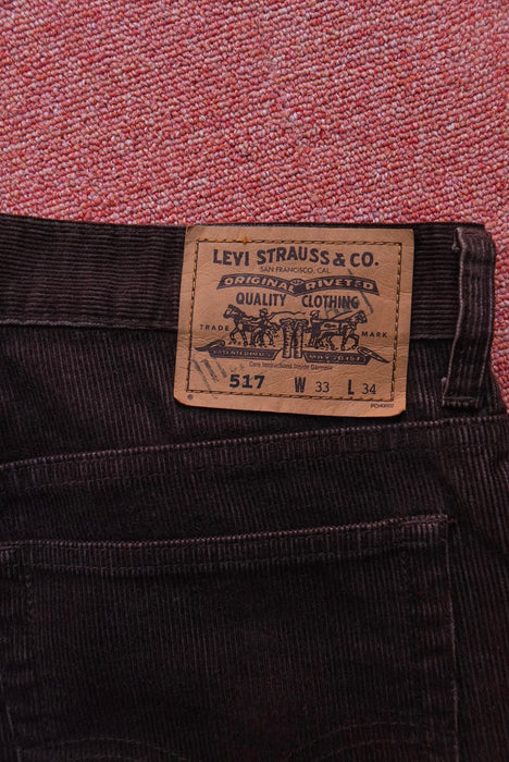 90s Levi's 517 corduroy pants