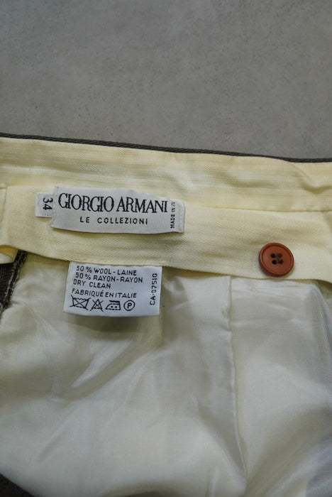 90s GIORGIO ARMANI gabardine slacks