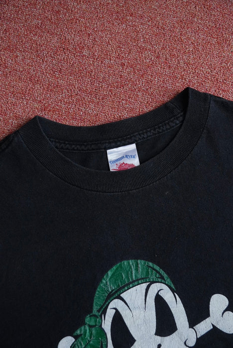 00s Disney skull donald tee