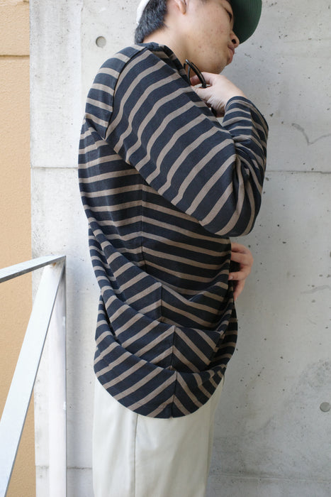 NAM Banana Basque Shirts BLACK/BROWN size1
