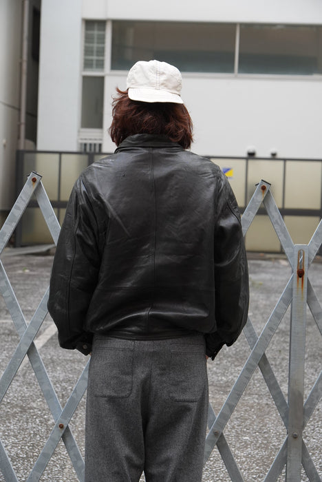 90s TOMMY HILIGER leather jacket