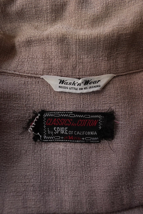 60s SPIRE cotton jacquard shirts