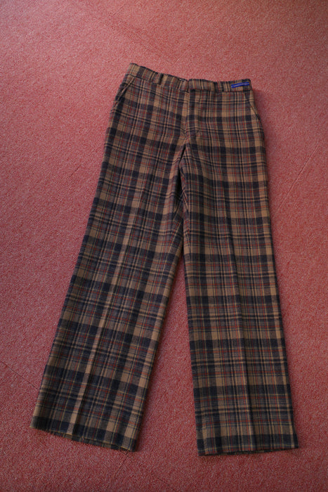 70s PENDELETON check wool slacks