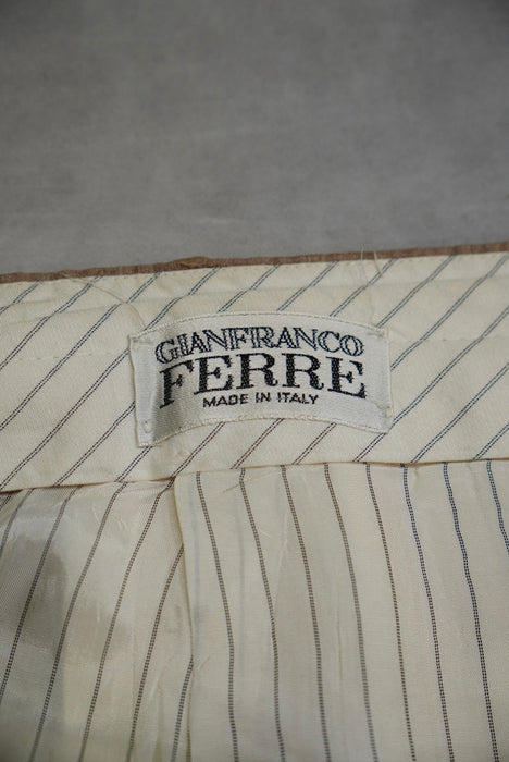 90s GIANFRANCO FERRE summer slacks