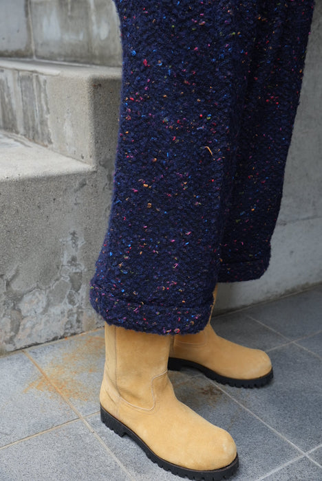 HAPPYEND HOKKORI tweed pants 宙