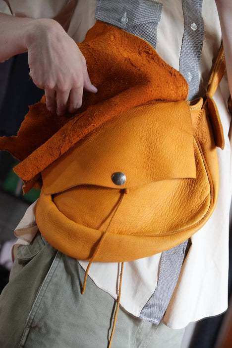 deerskin shoulder bag