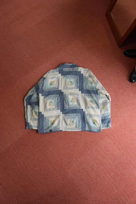 Remake patchwork batik jacket