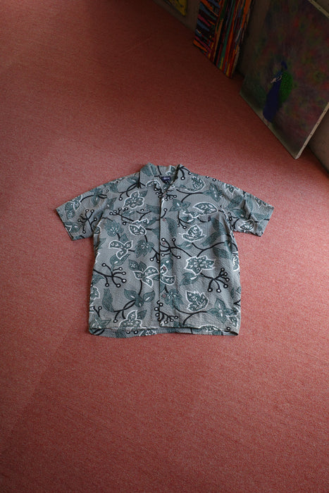 90s STUSSY seersucker aloha