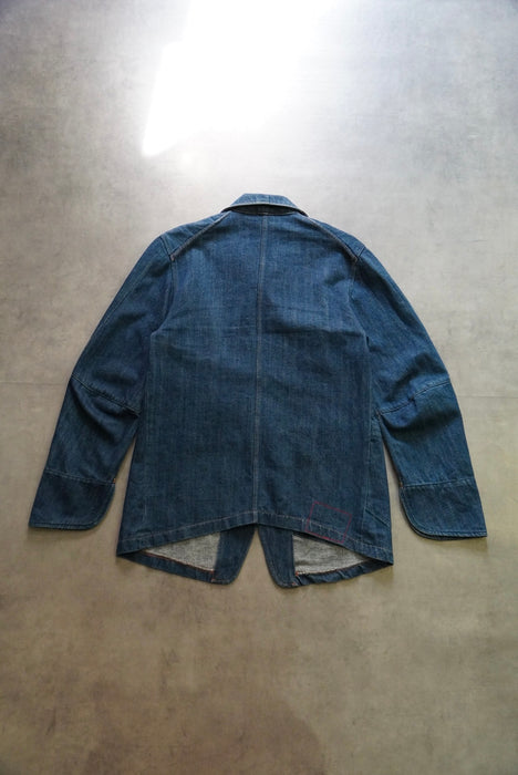 00s Levi's Red drape denim tailored