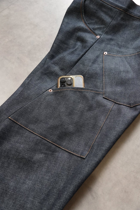 HAPPYEND drape painter denim