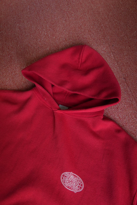 STUSSY world logo hoodie