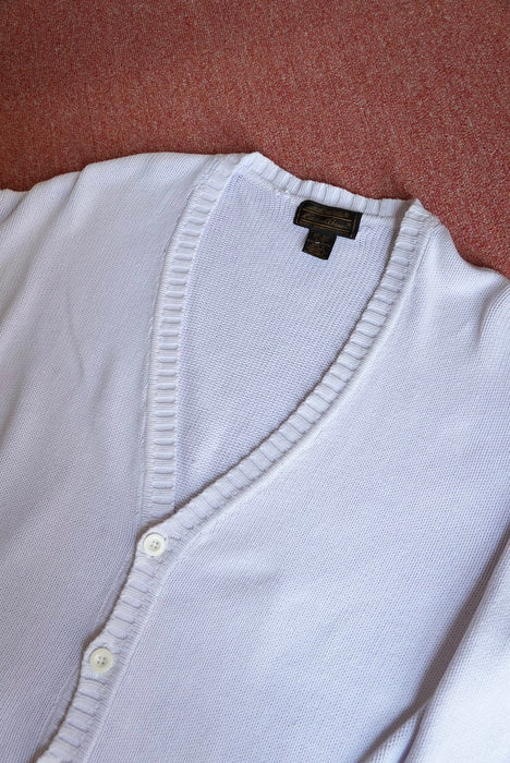 90s Eddie Bower cotton knit cardigan