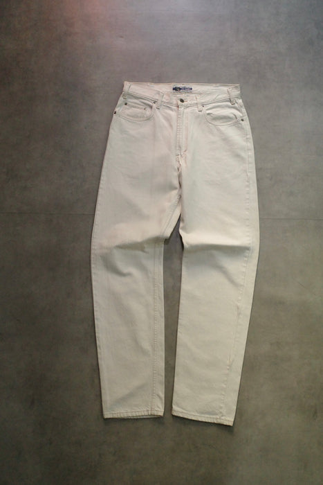 90s GAP LOOSE white denim