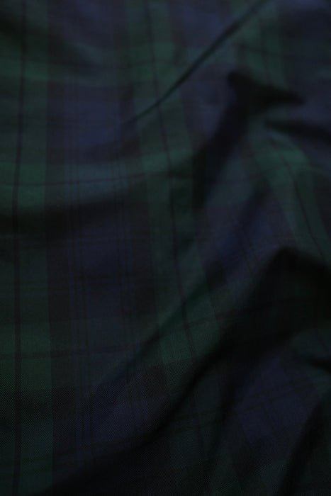 90s A BATHING APE blackwatch nylon coat