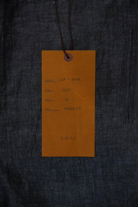 C.M.P.Y 24YR BLUE Linen×Banboo 32inch