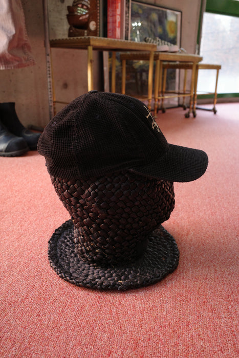 90s Stussy hats dice corduroy cap "USA"