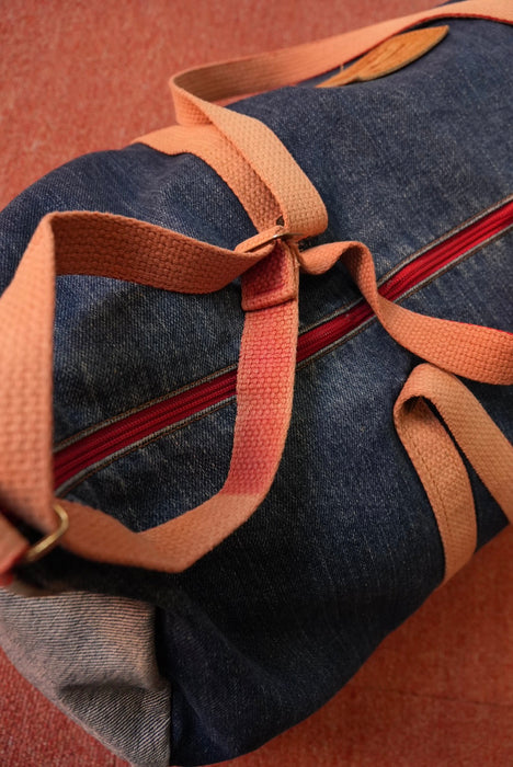 80s LEVI'S×KLEIN&SON INC. denim duffle bag