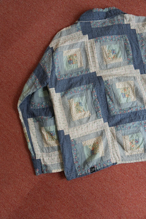 Remake patchwork batik jacket