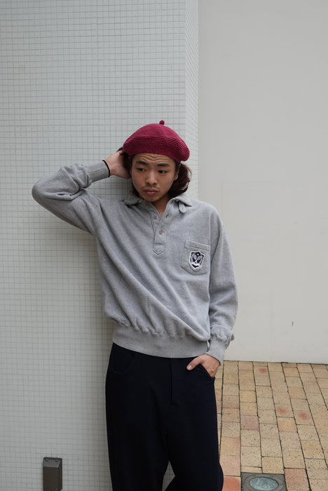 90s Ralph Lauren sweat polo shirt