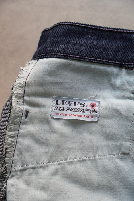 90s LEVI’S sta-prest denim slacks