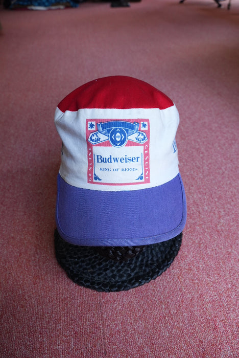 80s Budweiser cycling cap